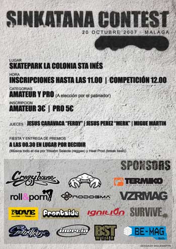 Sinkatana Contest en Malaga