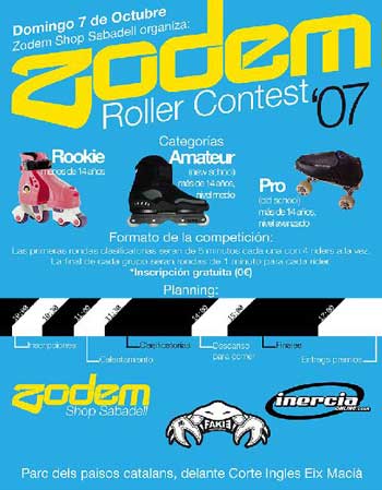 Zodem Roller Contest en Sabadell