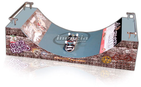 fingerskate fingerbike rampa módulo