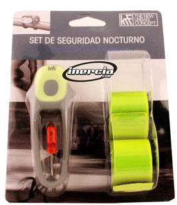 luz de seguridad para patinar
