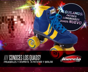 Conoces los Quads-Patines de 4 ruedas