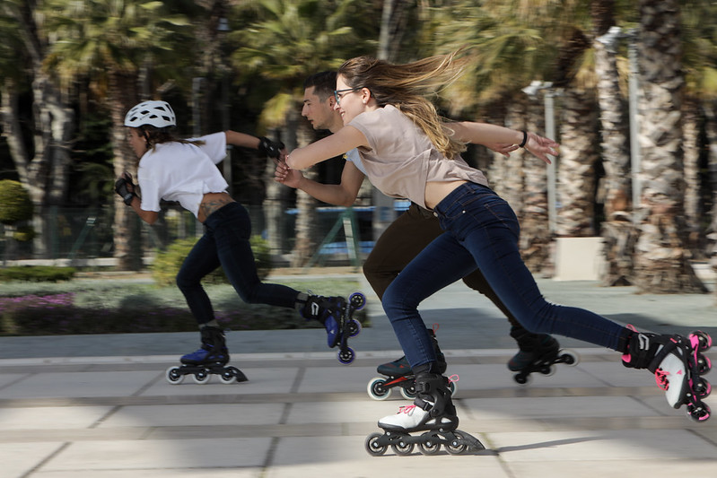 urbano en patines en linea vs patines de 4 ruedas