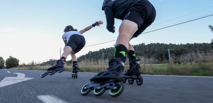 ponerse en forma con los patines