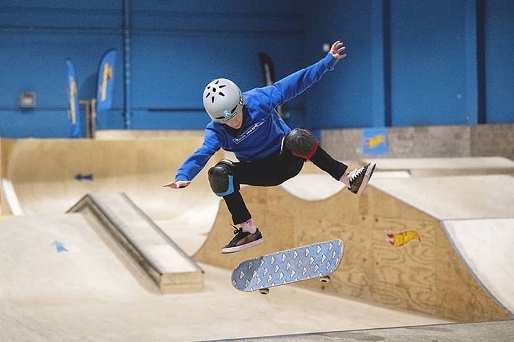 wear all protections when skateboarding