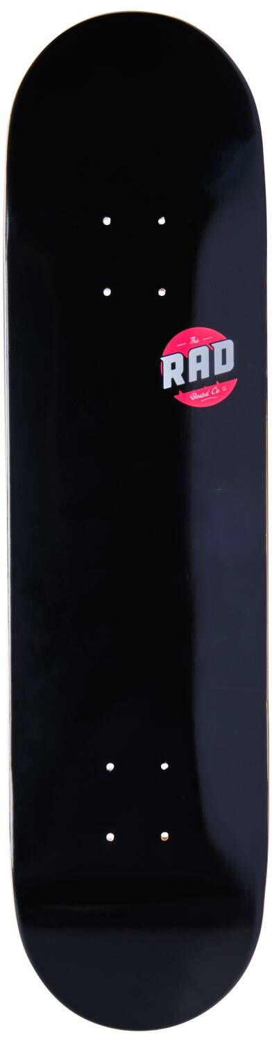 RAD BLANK LOGO BLACK 7,75'' SKATE DECK