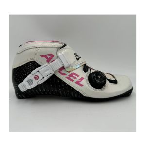 BOTA POWERSLIDE ACCEL BLANCO GABY RUEDA (MUESTRA)