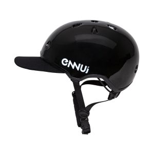 CASCO ENNUI ELITE BLACK WITH PEAK 55-59CM