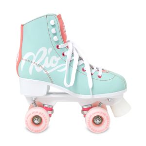 QUAD RIO ROLLER SCRIPT TEAL-CORAL L