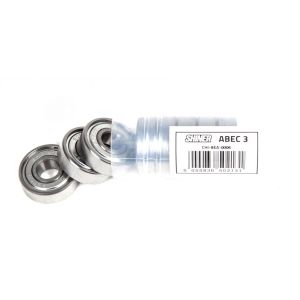 RODAMIENTOS SUSHI ABEC 3 CHROME STEEL (PACK 8)