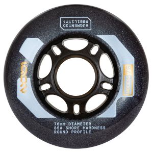 RUEDAS IQON ACCESS DARK GREY 76MM 85A (PACK 4)