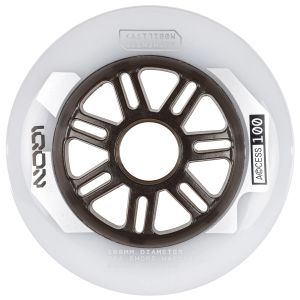 RUEDAS IQON ACCESS NATURAL 100MM 85A (PACK 3)