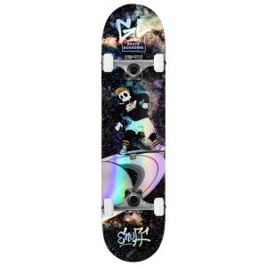 SKATE ENUFF SKULLY HOLOGRAM MINI 7,25’’ BLACK