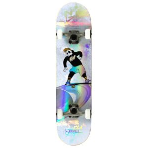 SKATE ENUFF SKULLY HOLOGRAM MINI 7,25’’ WHITE