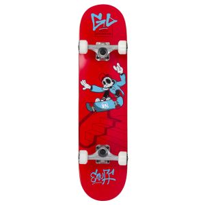 SKATE ENUFF SKULLY ROJO 7.75’’