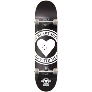 SKATE HEART SUPPLY LOGO BADGE NEGRO 7,75’’