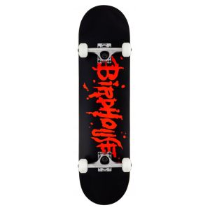 SKATEBOARD BIRDHOUSE BLOOD LOGO NEGRO 8’’