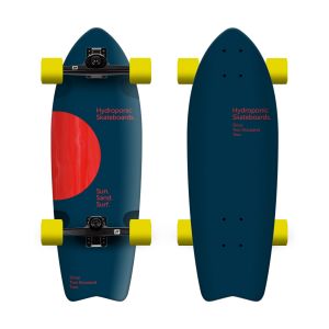 SURFSKATE HYDROPONIC FISH LUNAR NAVY-ROJO 28’’