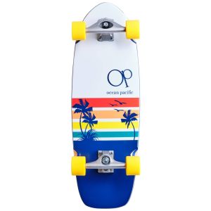SURFSKATE OCEAN PACIFIC SUNSET BLANCO-NAVY 29,5’’