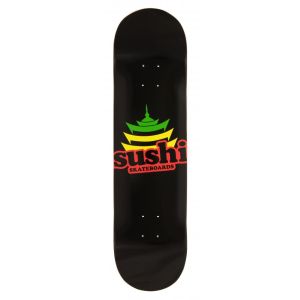 TABLA SKATE SUSHI PAGODA LOGO NEGRO 8,125’’