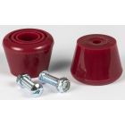 CHAYA MELROSE TOE STOP   RED (2 PACK)