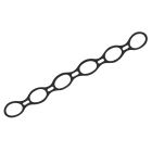 AVENTO ELASTIC BAND HELIX SILICONE BLACK
