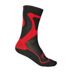 FR NANO SPORT BLACK-RED SOCKS