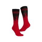 MESMER HOTS RED-BLACK SOCKS