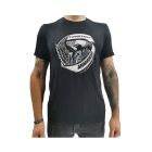 CAMISETA FLYING EAGLE 12TH NEGRO-BLANCO