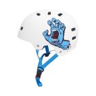 CASCO BULLET SCREAMING HAND BLANCO MATE