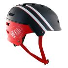 KRF BROKEN RED-BLACK HELMET