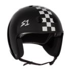 CASCO S1 RETRO LIFER BLACK MATTE – WHITE CHECKERS