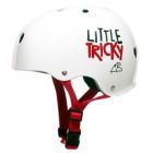 TRIPLE 8 LITTLE TRICKY JR V2 WHITE GLOSS HELMET