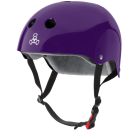 TRIPLE 8 SWEATSAVER PURPLE GLOSSY HELMET