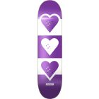 TABLA SKATE HEART SUPPLY LOGO SQUADRON LILA 7.75’’