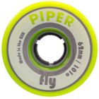 PIPER FLY 62MM 101A WHITE-WHITE QUAD WHEELS (4 PACK)
