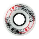 QUAD FR STREET KINGS 62MM 82A WHITE WHEELS (PACK 4)
