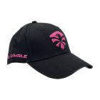 GORRA FLYING EAGLE CURVED NEGRO-ROSA