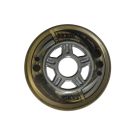 RUEDAS 90MM-80A SILVER/BLACK (PACK 4)