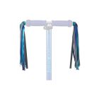 MICRO FRINGES HANDLEBAR REFLECTIVE BLUE