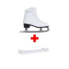 PACK PATINES HIELO SFR GALAXY BLANCO