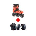 PACK DE PATINES TRISKATE FRX 310 ORANGE