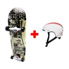 PACK SKATEBOARD INICIACIÓN KRF BUS ROAD