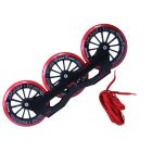 PACK GUIAS GROUND CONTROL TRISKATE V3 125MM 85A ROJO