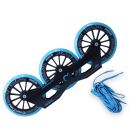 GROUND CONTROL TRISKATE V3 125MM 85A TURQUOISE FRAMES PACK