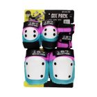 PACK PROTECCIONES 187 SIX PACK ROSA-AZUL