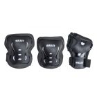 PACK PROTECCIONES BULLET V2 JUNIOR NEGRO-BLANCO