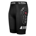 G-FORM JUNIOR PRO-X3 BLACK PROTECTIVE SHORTS