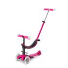 PATINETE MICRO MINI2GROW DELUXE MAGIC LED ROSA