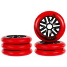 RUEDAS UNDERCOVER RAW 125MM 85A ROJA BULLET (PACK 6) 