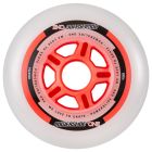 RUEDAS POWERSLIDE PS ONE 100MM 82A + RODAMIENTOS ROJAS (PACK 8)